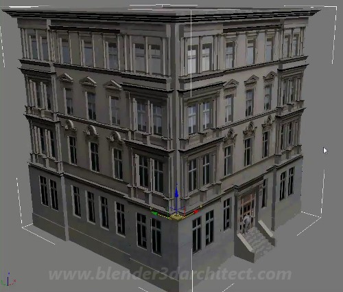 Four Hour Length Tutorial On How To Model A Building For 3d Interactive Visualization Blender 3d Architect