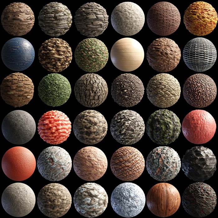 36 Free PBR materials for architecture • Blender 3D Architect
