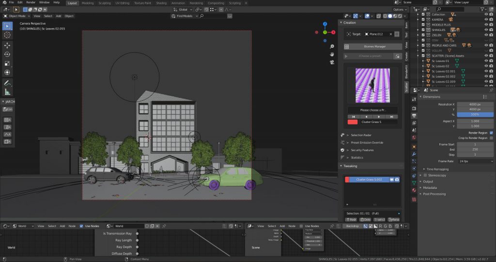 California Hotel Infill with Blender Cycles (Profile) • Blender 3D ...